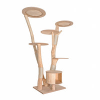 Naturkratzbaum 4627 Kratzbaum Natur Holz Design 200 cm hoch Katzenbaum