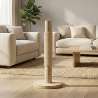 Kratzstamm CS0016 Natur Holz Design Kratzbaum 85 cm hoch Naturkratzbaum