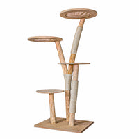 Naturkratzbaum C0002 Kratzbaum Natur Holz Design 175 cm hoch Katzenbaum