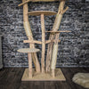 Naturkratzbaum 3944 Kratzbaum Natur Holz Design 175 cm hoch Katzenbaum