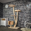 Naturkratzbaum 3956 Kratzbaum Natur Holz Design 175 cm hoch Katzenbaum