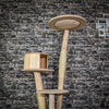 Naturkratzbaum C0042 Kratzbaum Natur Holz Design 157 cm hoch Katzenbaum