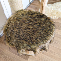 Naturkratzbaum 4394 Kratzbaum Natur Holz Design 205 cm hoch Katzenbaum