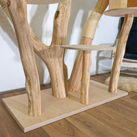 Naturkratzbaum 4497 Kratzbaum Natur Holz Design 210 cm hoch Katzenbaum