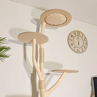 Naturkratzbaum 4511 Kratzbaum Natur Holz Design 200 cm hoch Katzenbaum