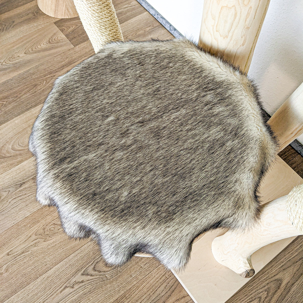 Naturkratzbaum 4559 Kratzbaum Natur Holz Design 203 cm hoch Katzenbaum