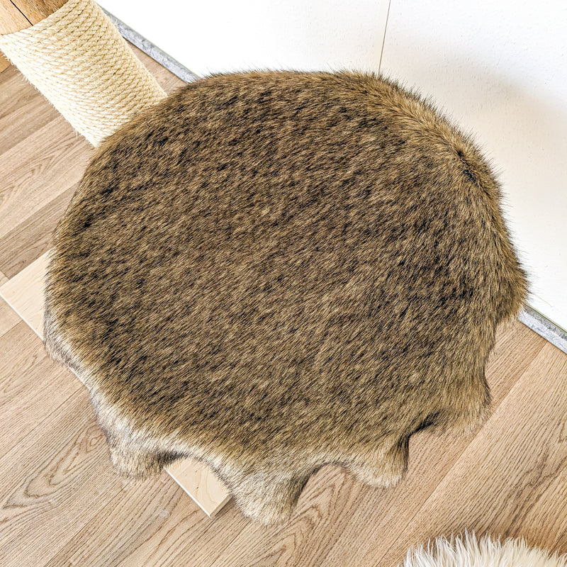 Naturkratzbaum 4566 Kratzbaum Natur Holz Design 103 cm hoch Katzenbaum
