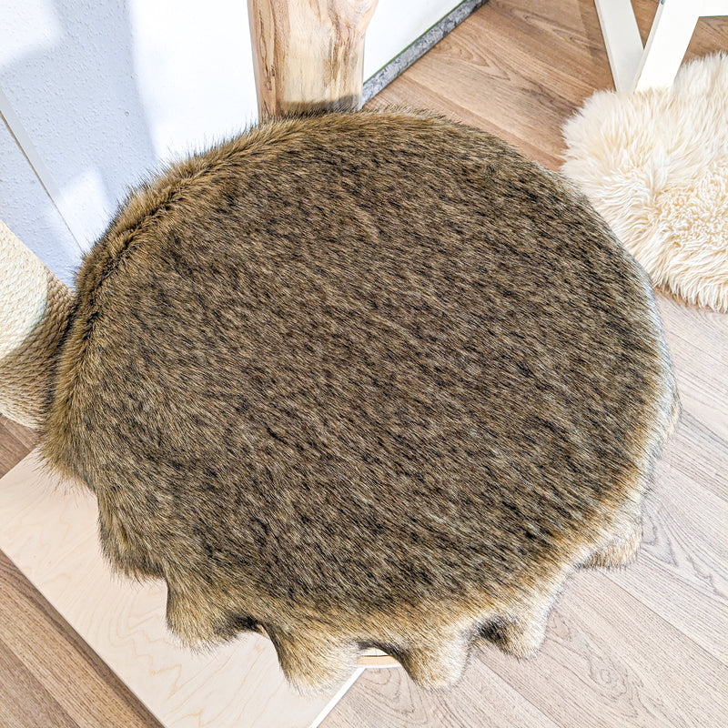 Naturkratzbaum 4602 Kratzbaum Natur Holz Design 155 cm hoch Katzenbaum