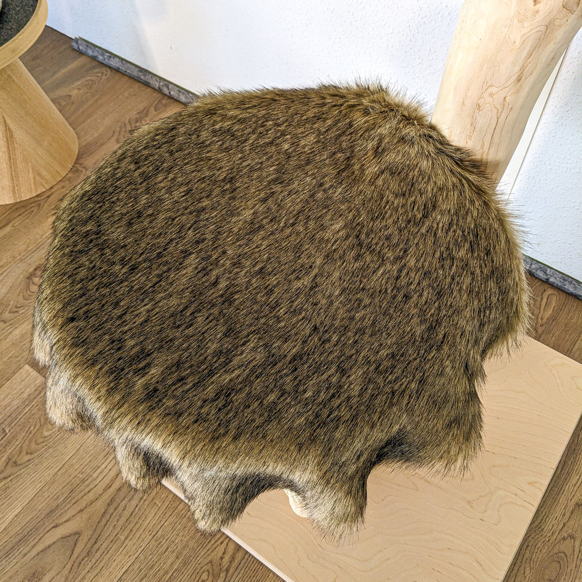Naturkratzbaum 4610 Kratzbaum Natur Holz Design 150 cm hoch Katzenbaum
