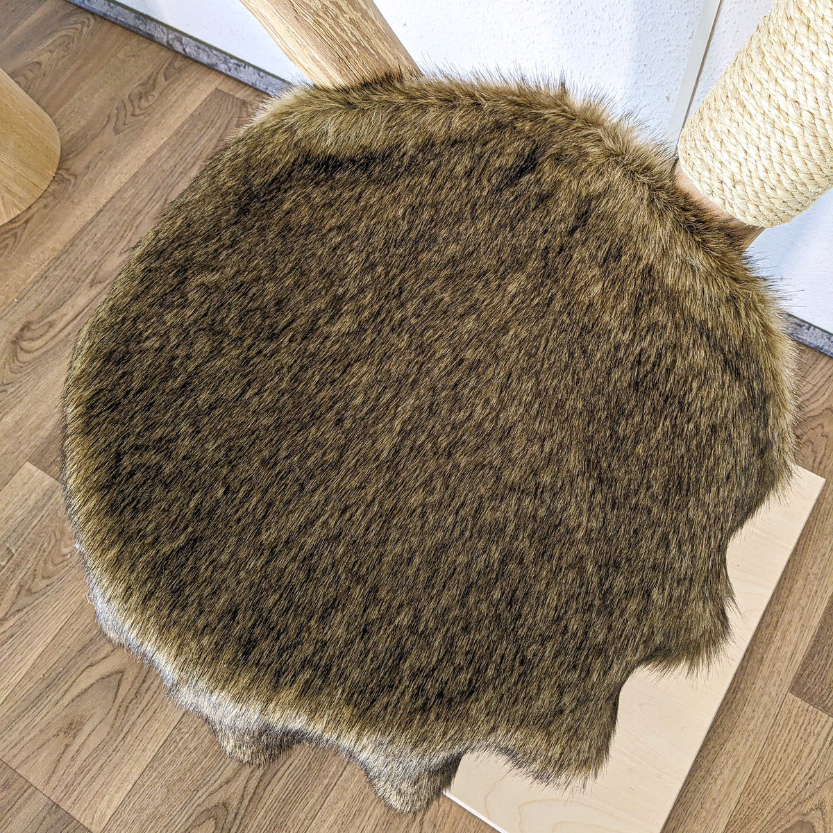 Naturkratzbaum 4614 Kratzbaum Natur Holz Design 150 cm hoch Katzenbaum