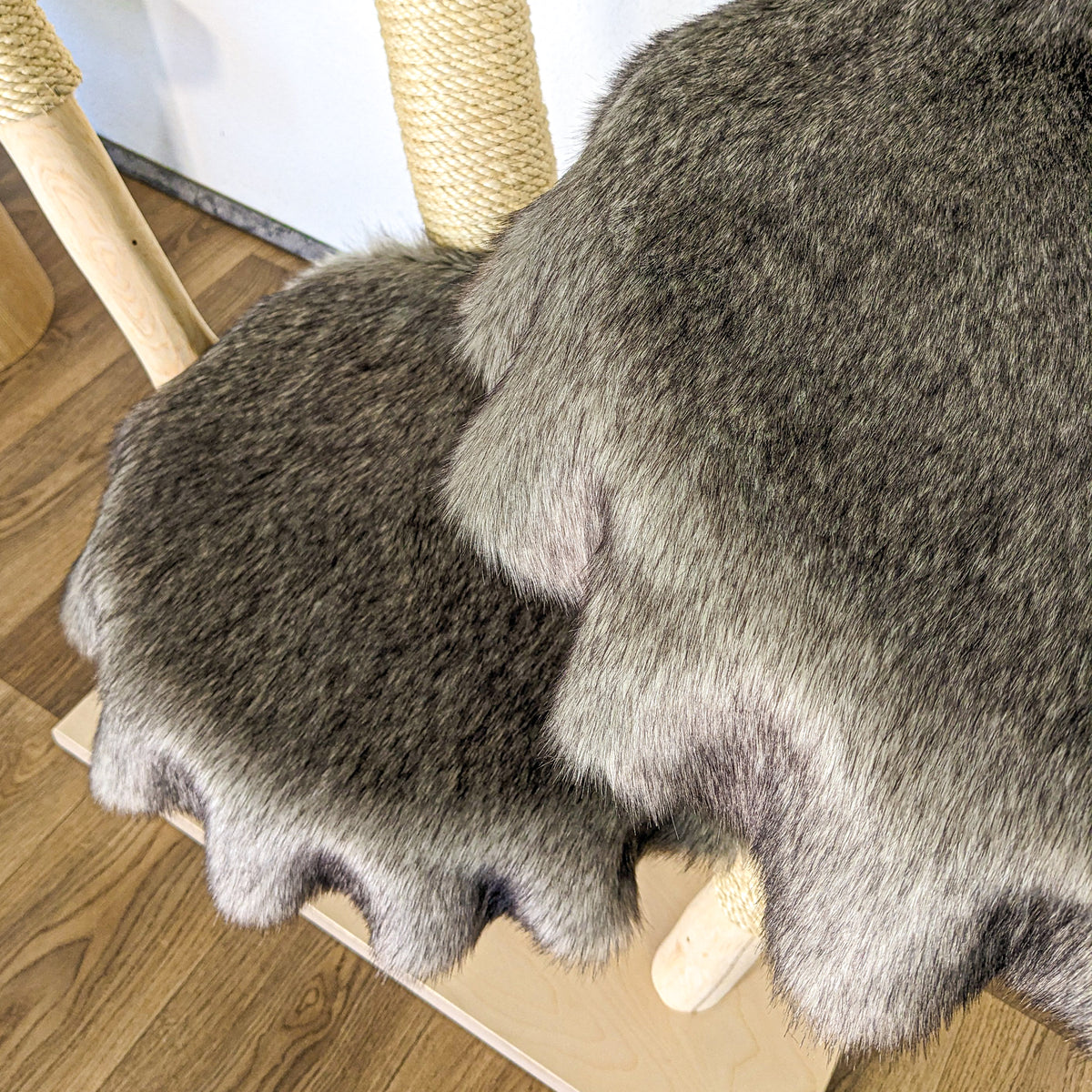 Naturkratzbaum 4617 Kratzbaum Natur Holz Design 175 cm hoch Katzenbaum