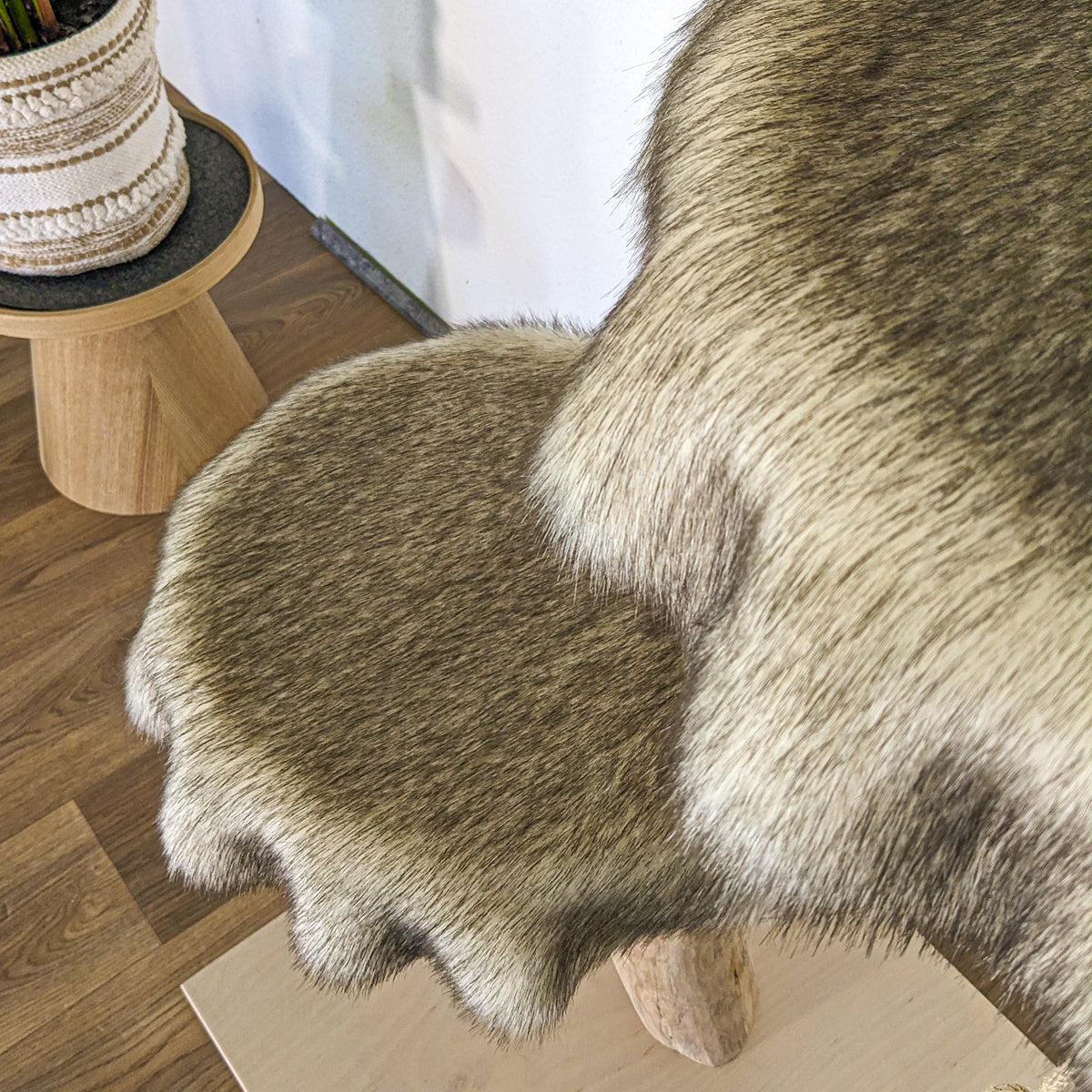 Naturkratzbaum 4619 Kratzbaum Natur Holz Design 185 cm hoch Katzenbaum