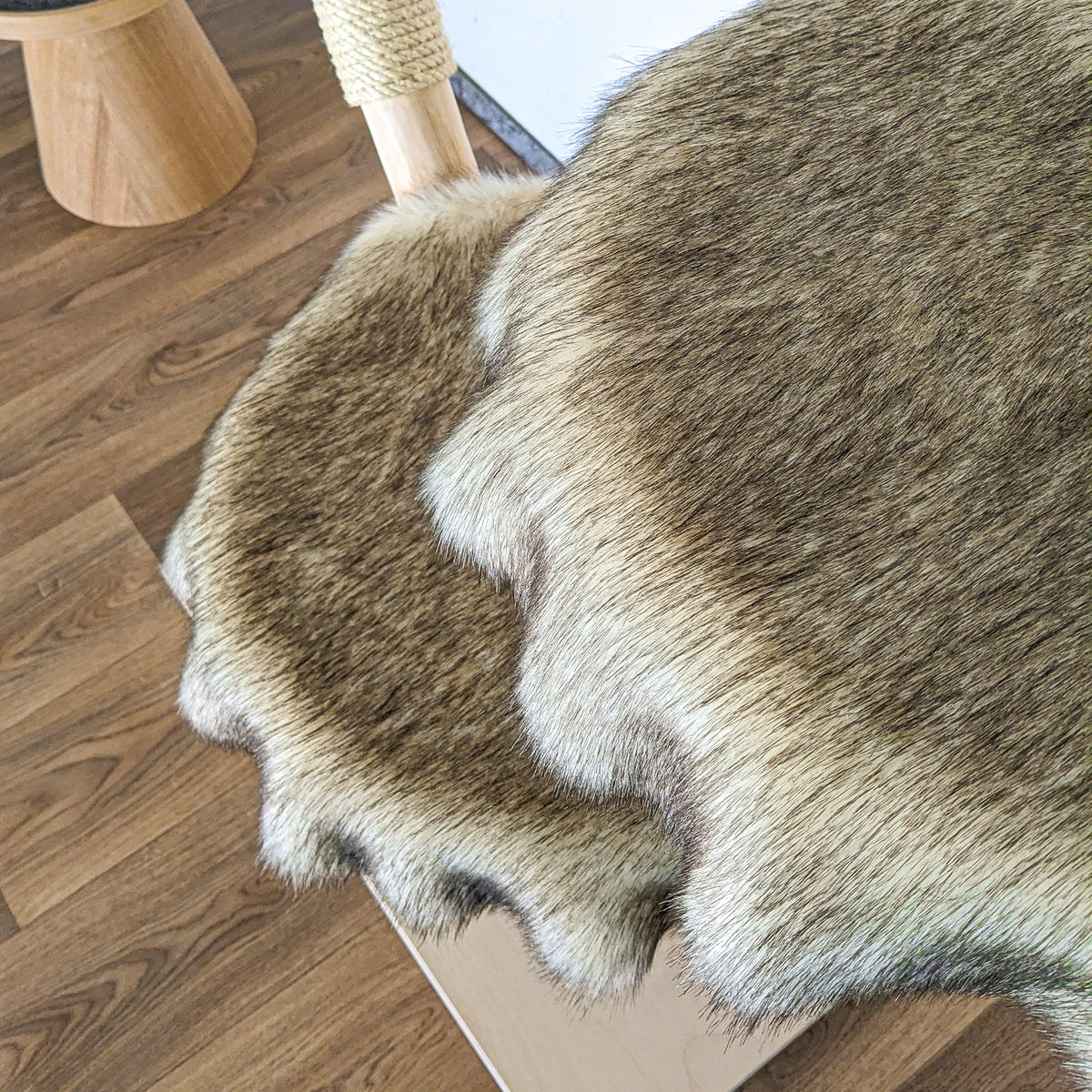 Naturkratzbaum 4623 Kratzbaum Natur Holz Design 152 cm hoch Katzenbaum