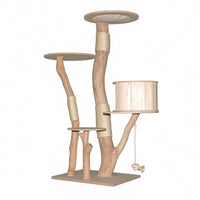 Naturkratzbaum 4629 Kratzbaum Natur Holz Design 173 cm hoch Katzenbaum