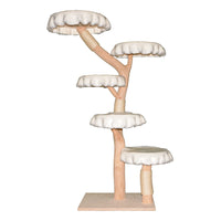 Naturkratzbaum 4638 Kratzbaum Natur Holz Design 200 cm hoch Katzenbaum