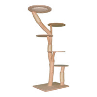 Naturkratzbaum 4638 Kratzbaum Natur Holz Design 200 cm hoch Katzenbaum