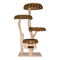 Naturkratzbaum 4642 Kratzbaum Natur Holz Design 175 cm hoch Katzenbaum