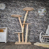 Naturkratzbaum C0002 Kratzbaum Natur Holz Design 175 cm hoch Katzenbaum