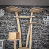 Naturkratzbaum C0007 Kratzbaum Natur Holz Design 218 cm hoch Katzenbaum