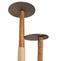 Outdoor Naturkratzbaum CA0035 Kratzbaum Natur Holz Design 155 cm hoch Katzenbaum