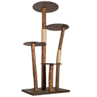Outdoor Naturkratzbaum CA0039 Kratzbaum Natur Holz Design 175 cm hoch Katzenbaum