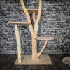 Naturkratzbaum 4047 Kratzbaum Natur Holz Design 173 cm hoch Katzenbaum