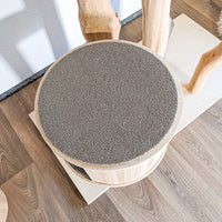 RESERVIERT - Naturkratzbaum KA082 Kratzbaum Natur Holz Design 175 cm hoch Katzenbaum