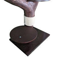 Outdoor Naturkratzbaum 4549 Kratzbaum Natur Holz Design 142 cm hoch Katzenbaum