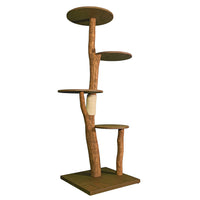Outdoor Naturkratzbaum 4552 Kratzbaum Natur Holz Design 175 cm hoch Katzenbaum