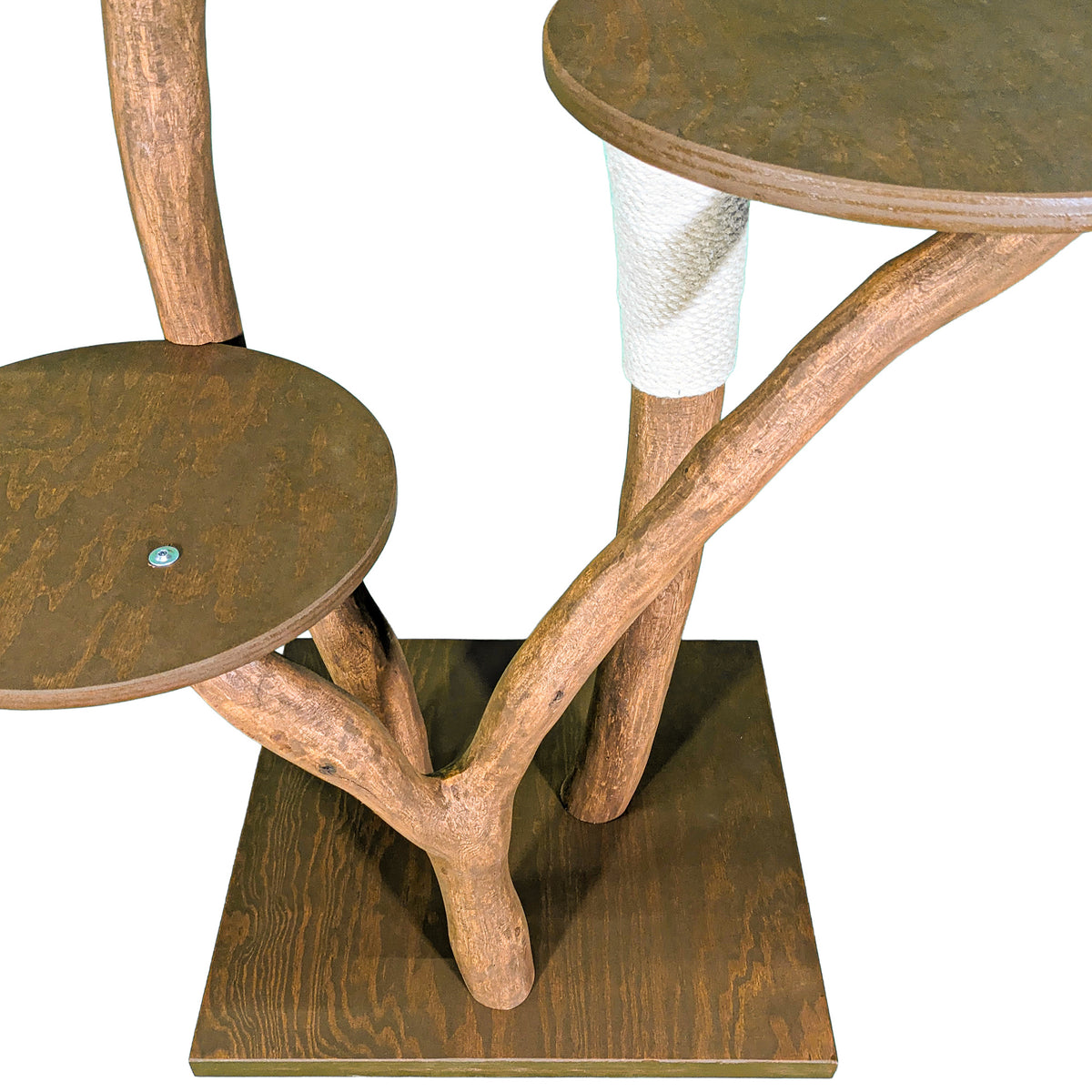 Outdoor Naturkratzbaum 4554 Kratzbaum Natur Holz Design 158 cm hoch Katzenbaum