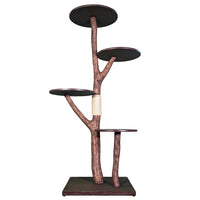 Outdoor Naturkratzbaum 4556 Kratzbaum Natur Holz Design 172 cm hoch Katzenbaum