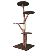 Outdoor Naturkratzbaum 4556 Kratzbaum Natur Holz Design 172 cm hoch Katzenbaum
