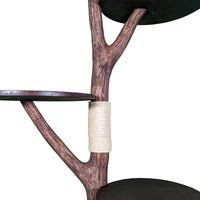 Outdoor Naturkratzbaum 4556 Kratzbaum Natur Holz Design 172 cm hoch Katzenbaum