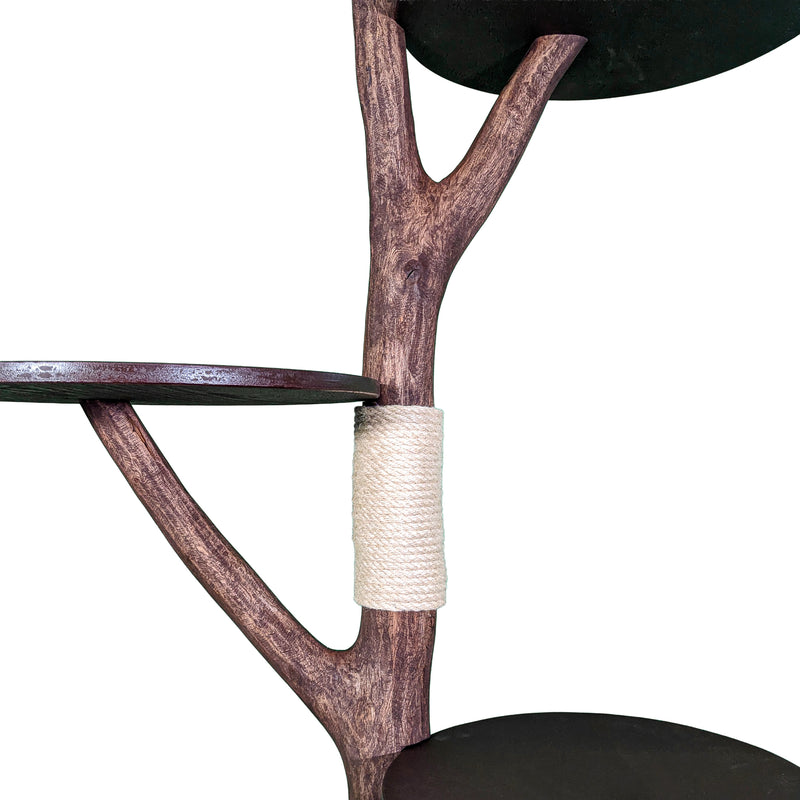 Outdoor Naturkratzbaum 4556 Kratzbaum Natur Holz Design 172 cm hoch Katzenbaum