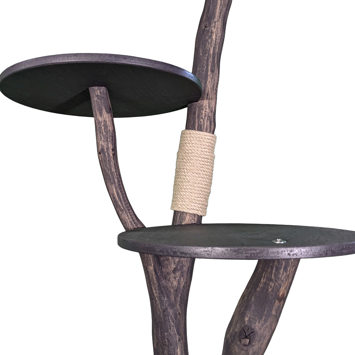 Outdoor Naturkratzbaum 4558 Kratzbaum Natur Holz Design 158 cm hoch Katzenbaum