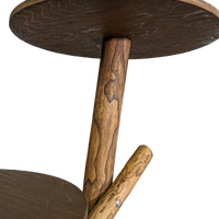 Outdoor Naturkratzbaum CA0005 Kratzbaum Natur Holz Design 120 cm hoch Katzenbaum