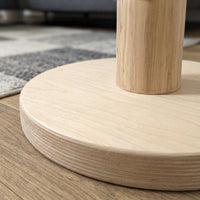 Kratzstamm CS0020 Natur Holz Design Kratzbaum 125 cm hoch Naturkratzbaum