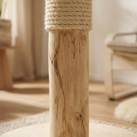 Kratzstamm CS0016 Natur Holz Design Kratzbaum 85 cm hoch Naturkratzbaum