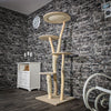 Naturkratzbaum 2467 Kratzbaum Natur Holz Design 170 cm hoch