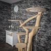 Naturkratzbaum 2038 Kratzbaum Natur Holz Design 175 cm hoch