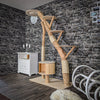 RESERVIERT Naturkratzbaum 2039 Kratzbaum Natur Holz Design 212 cm hoch