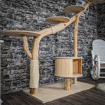 Naturkratzbaum 2049 Kratzbaum Natur Holz Design 175 cm hoch