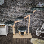 Naturkratzbaum 2049 Kratzbaum Natur Holz Design 175 cm hoch