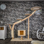 Naturkratzbaum 2049 Kratzbaum Natur Holz Design 175 cm hoch