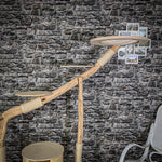 Naturkratzbaum 2049 Kratzbaum Natur Holz Design 175 cm hoch