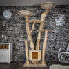 Naturkratzbaum 2051 Kratzbaum Natur Holz Design 220 cm hoch