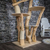Naturkratzbaum 2052 Kratzbaum Natur Holz Design 183 cm hoch