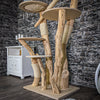 Naturkratzbaum 2052 Kratzbaum Natur Holz Design 183 cm hoch
