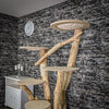 Naturkratzbaum 2052 Kratzbaum Natur Holz Design 183 cm hoch
