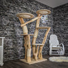 Naturkratzbaum 2052 Kratzbaum Natur Holz Design 183 cm hoch